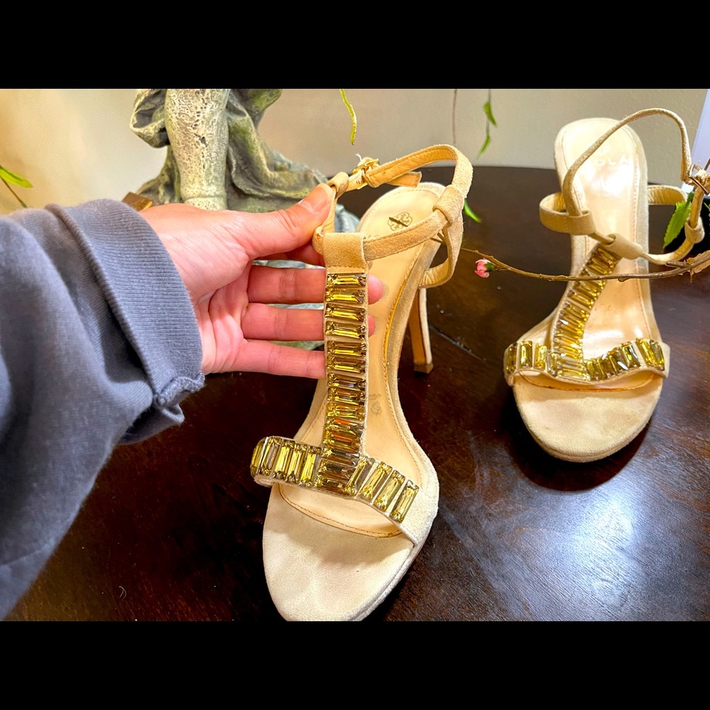 The perfect Jeweled heel